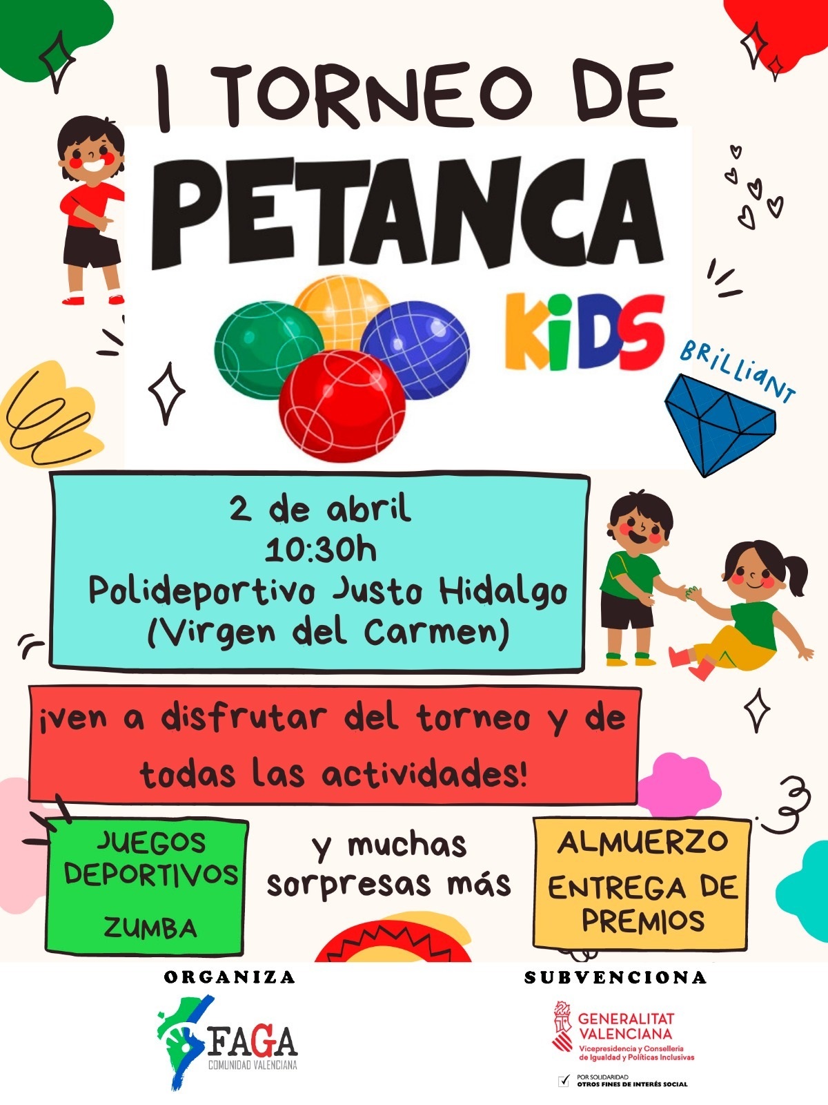  I torneo de Petanca Kids