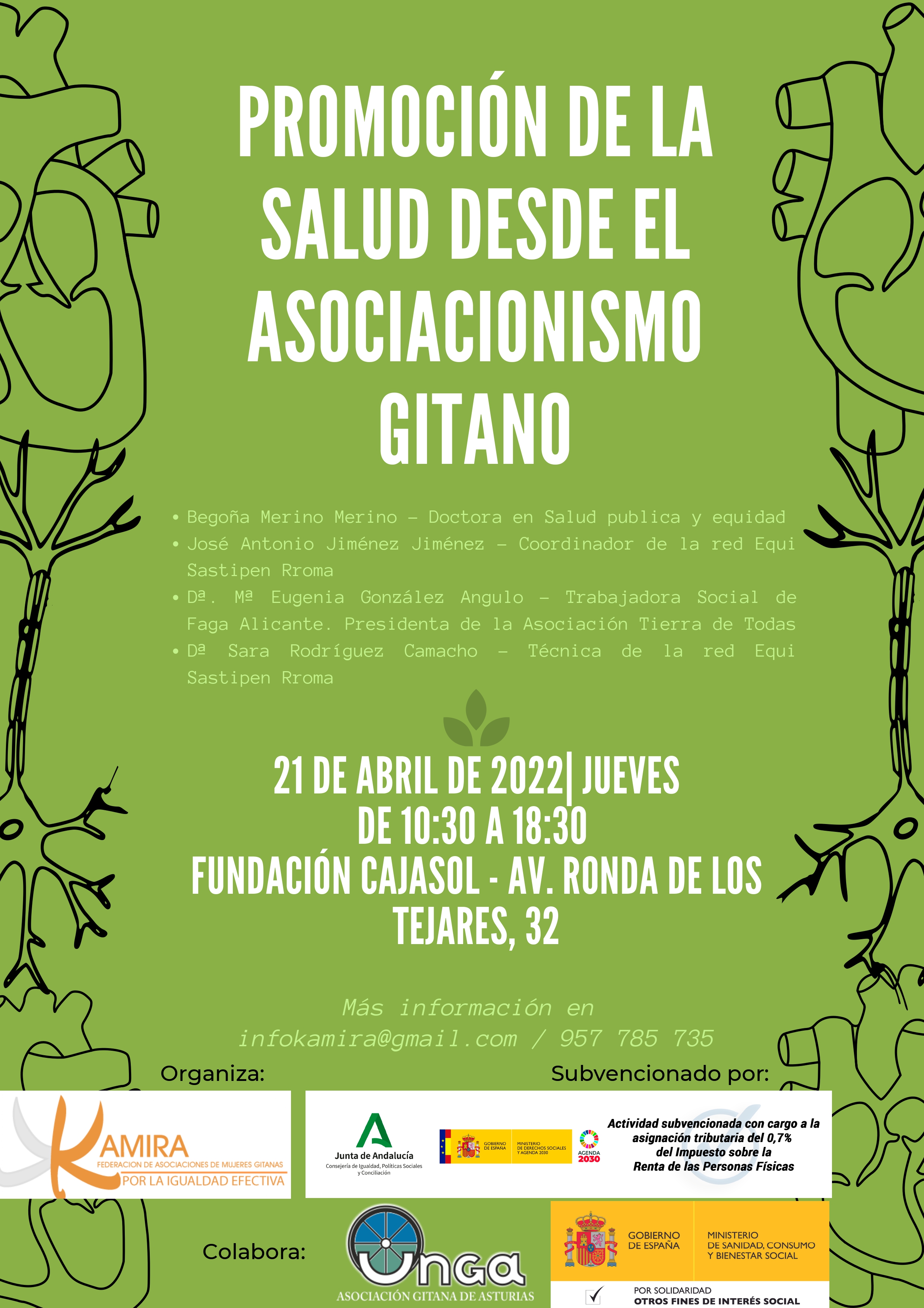  Participamos a través de la Red Equi Sastipen en la impartición de la formación sobre la promoción Salud desde el Asociacionismo Gitano