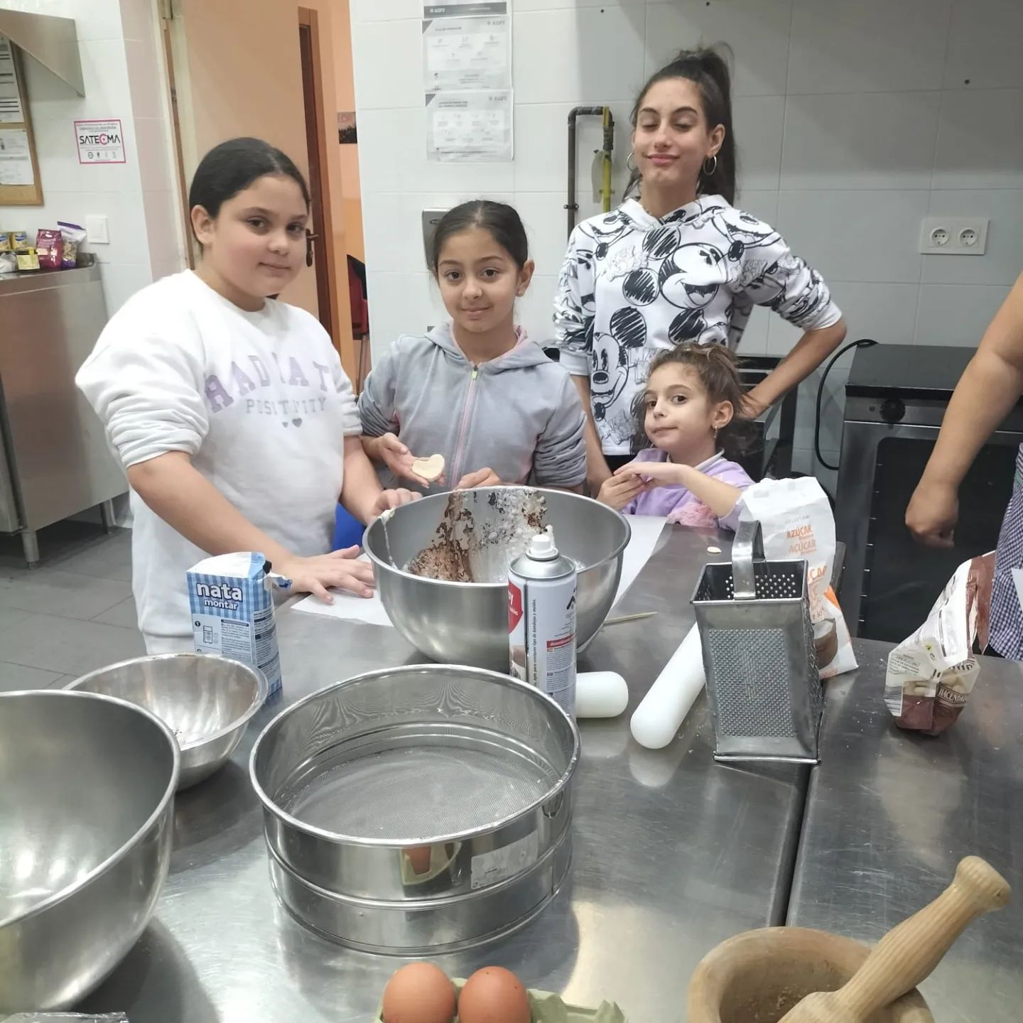   Cocina navideña intergeneracional