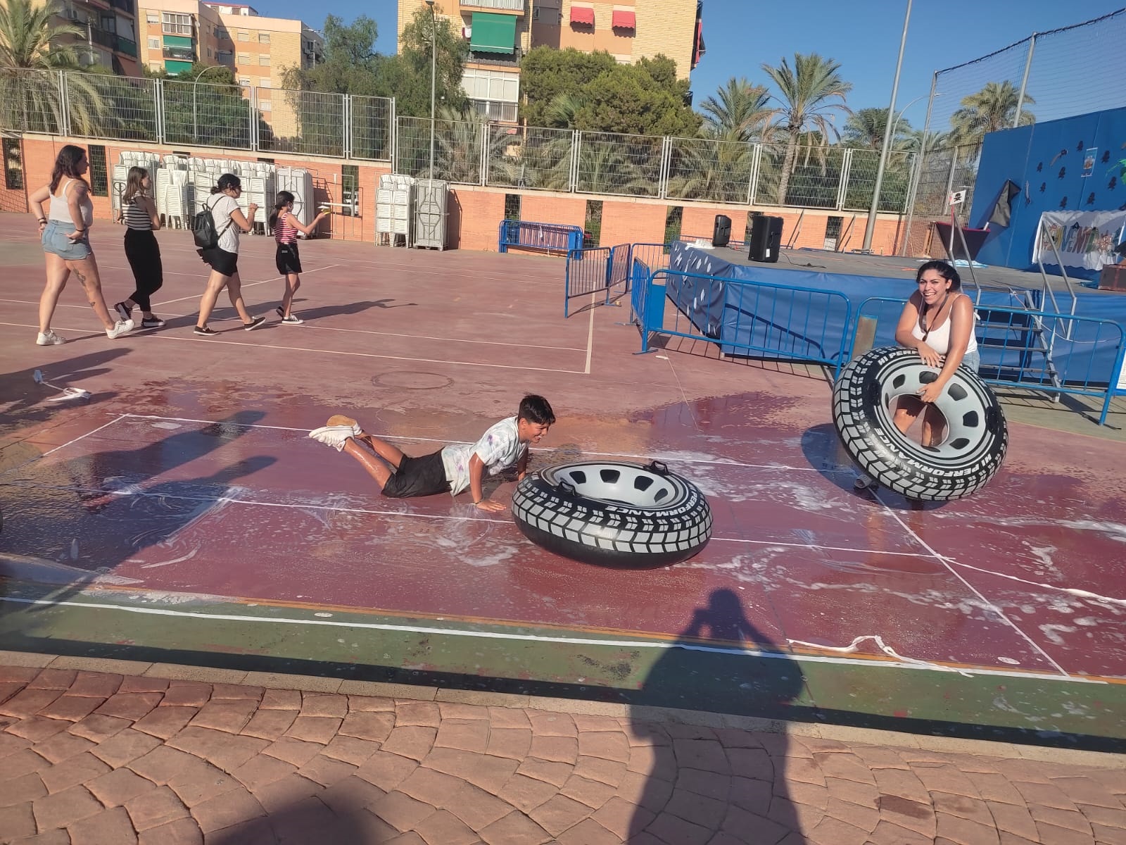 Participamos en las fiestas del barrio Virgen del Carmen