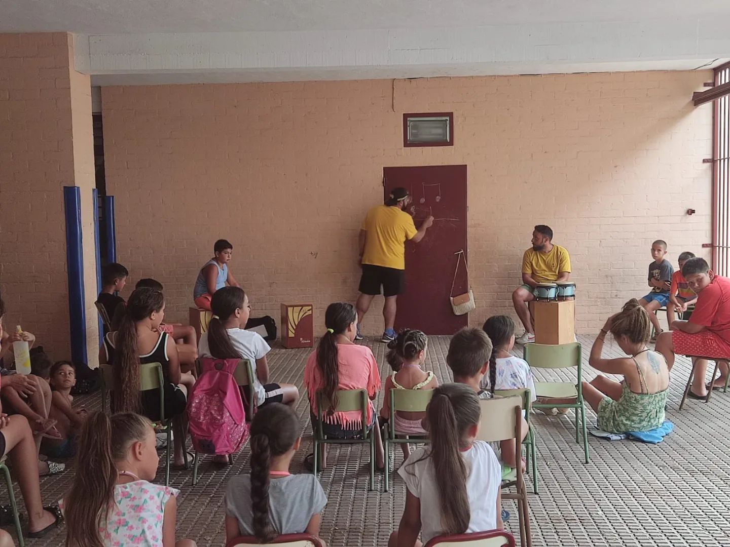   Taller de percusión en el CEIP Miguel Hernández