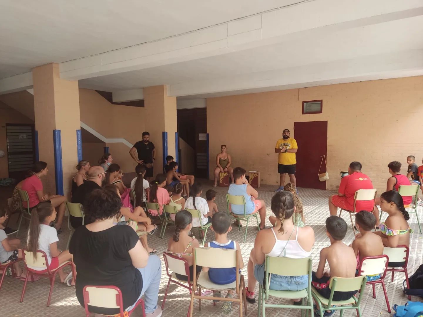   Taller de percusión en el CEIP Miguel Hernández