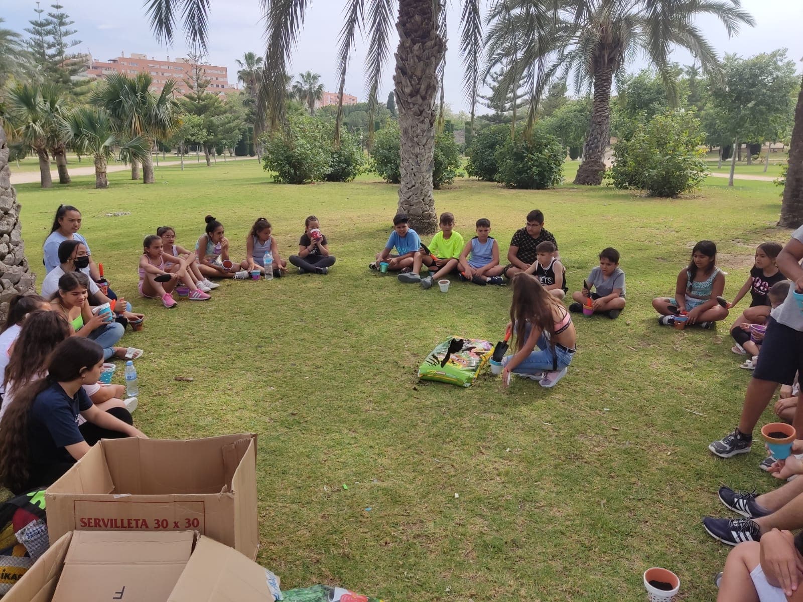 Taller de jardinería 
