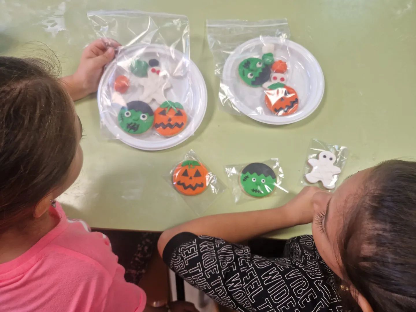   Taller de elaboración de galletas de Halloween