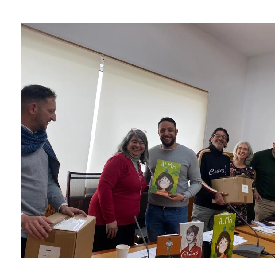    Presentación del libro Alma de la escritora gitana Sandra Carmona