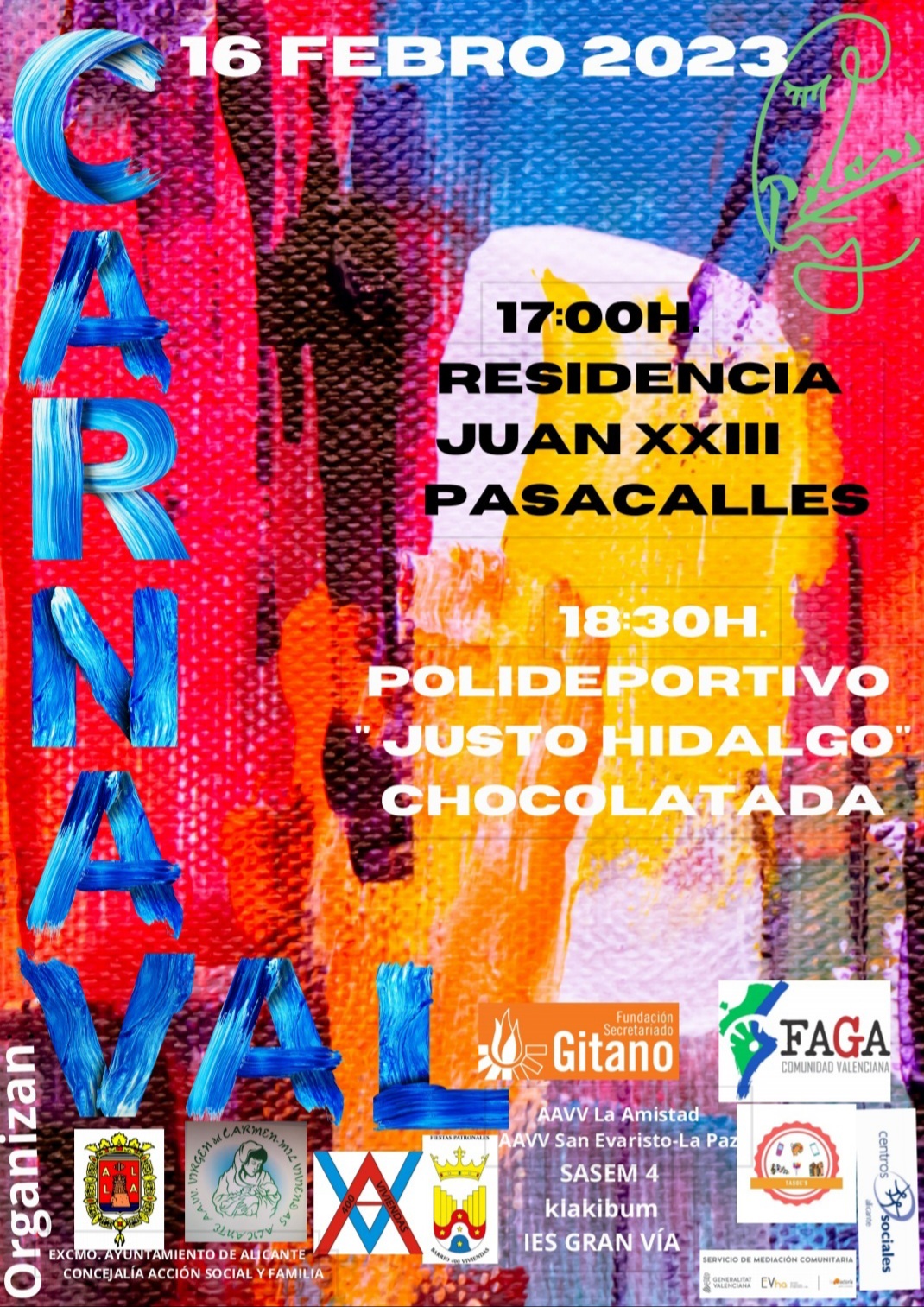      Carnaval Comunitario: homenaje a Picasso