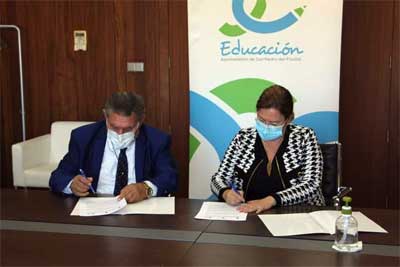  Ayuntamiento y FAGA renuevan su compromiso en la lucha contra el absentismo con la novena edición de Edukalo