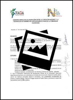 Convenio de colaboración entre FUNDACiÓN NAZARET y FAGA.
