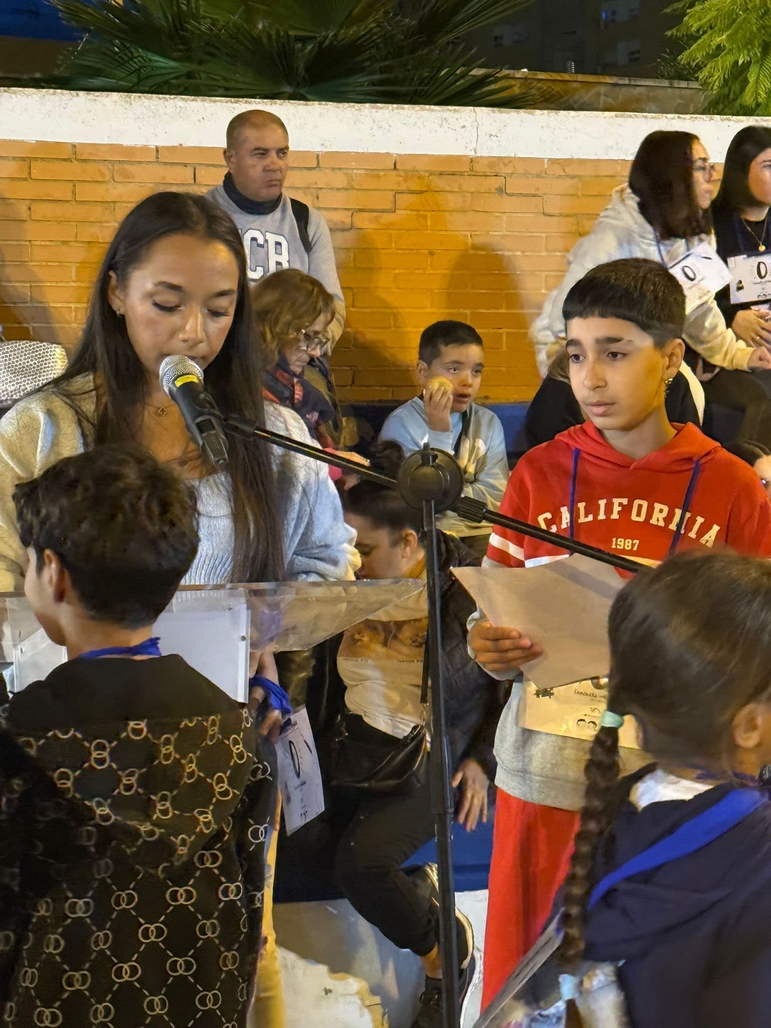 Marcha comunitaria por los derechos del niño/a. 
  . 


   