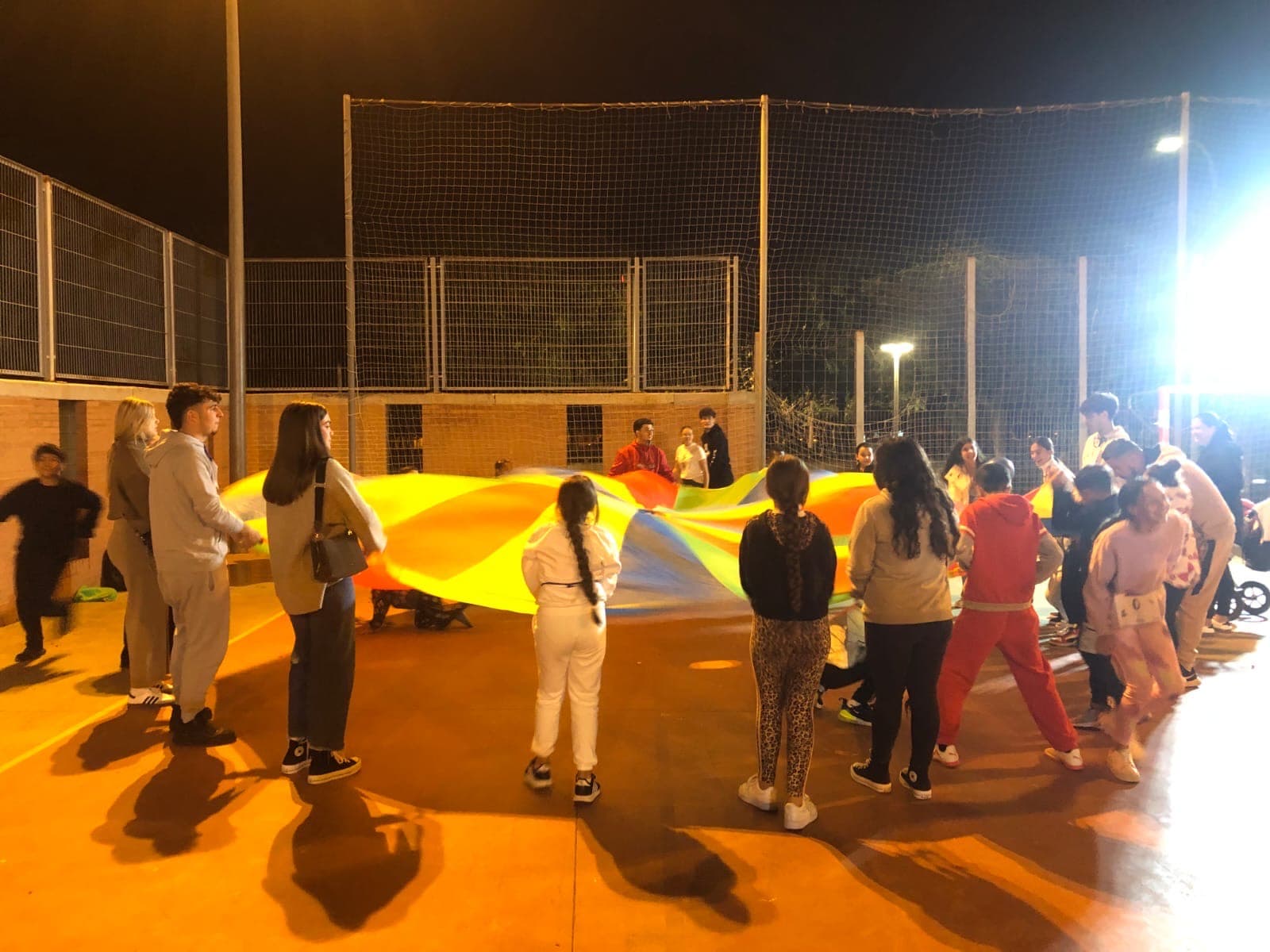 Marcha comunitaria por los derechos del niño/a. 
  . 
   