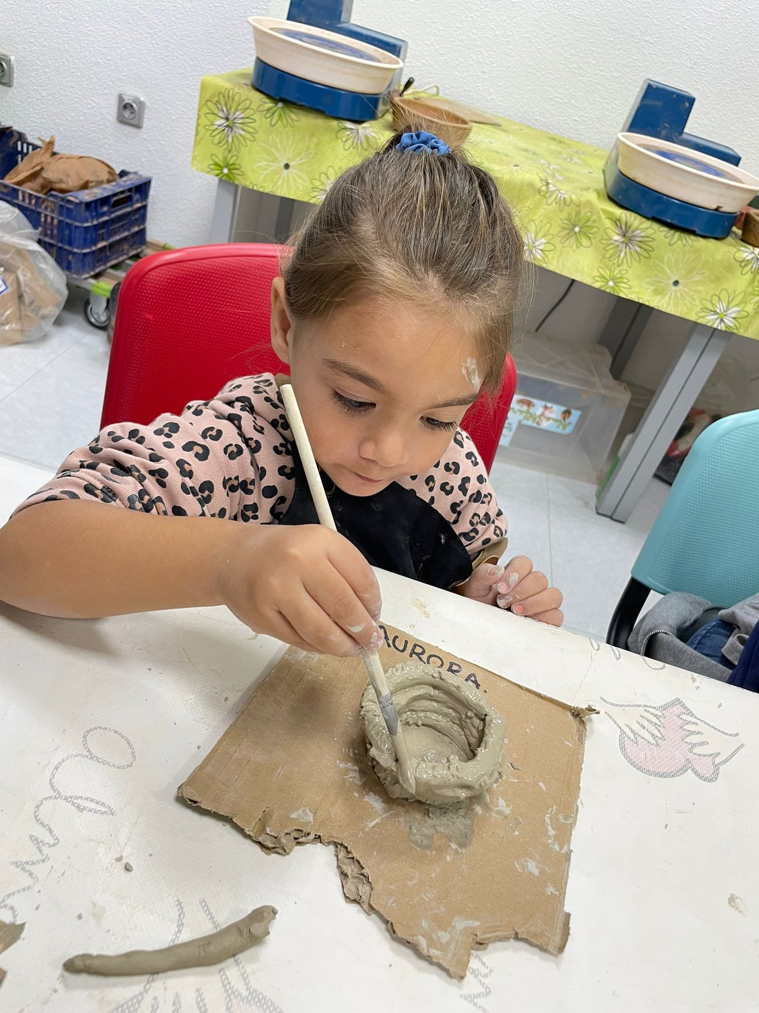 Taller de Alfarería con grupo de Infantil y sus familias 
  . 


   
