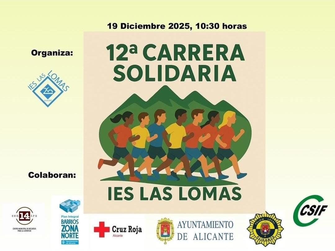 Kumpania: 12 Carrera solidaria IES Las Lomas. 

