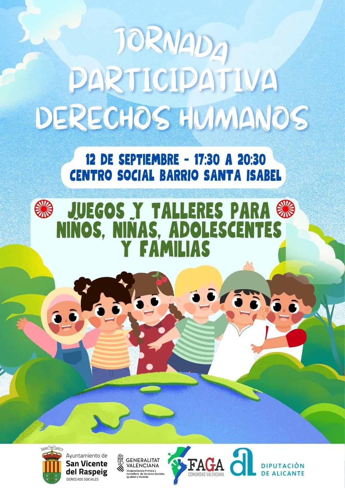 FAGA celebra la Feria de los Derechos Humanos en la Colonia Santa Isabel


  
