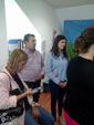 FAGA. Visita de la Consejera de Politica Social y Directora del IMAS de la Region de Murcia